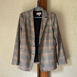 Perfect condition houndstooth blazer